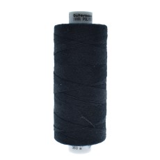 Top stitch Gutermann heavy-duty threads Col:32002 Black txt.36/350m