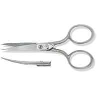 Mundial Curved Embroidery Scissors Nickel Plated 427 3-1/2