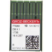 GROZ BECKERT Industrial sewing machine needles DBx11738,16x257,Size 80/12