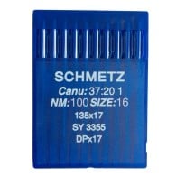 SCHMETZ Needles CANU 37:20/SY3355/DPx17/135x17 SIZE 100/16