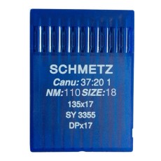 SCHMETZ Needles CANU 37:20/SY3355/DPx17/135x17 SIZE 110/18