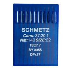 SCHMETZ Needles CANU 37:20/SY3355/DPx17/135x17 SIZE 140/22