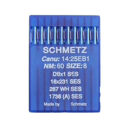 SCHMETZ Industrial sewing ballpoint needles DBX1,16X231 SIZE 60/8