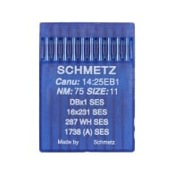 SCHMETZ Industrial sewing ballpoint needles DBX1,16X231 SIZE 75/11 