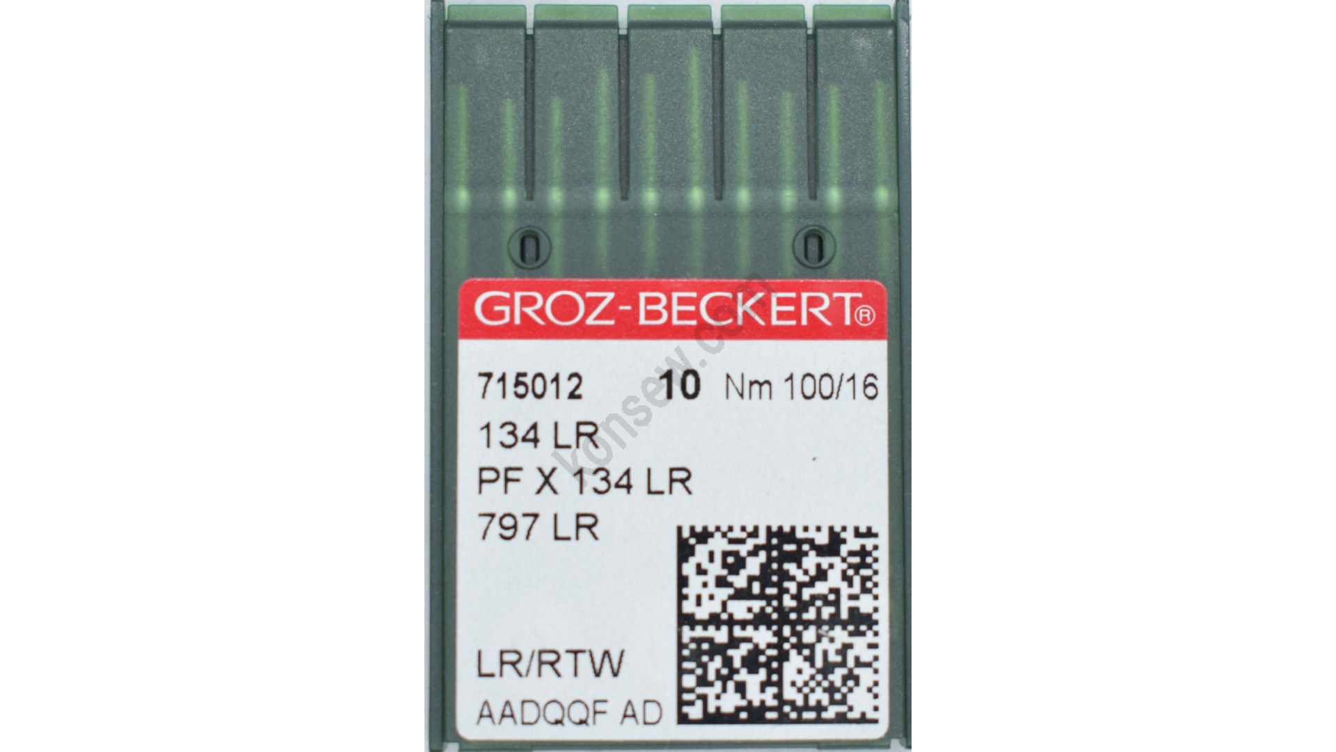 Leder Nadeln 134 LR GROZ-BECKERT 100/16 Maschinennadel PF X 134 LR OVP 