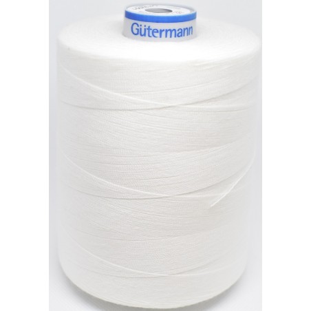 White Coats 5000 M Sewing Thread Polyester White Sewing Thread