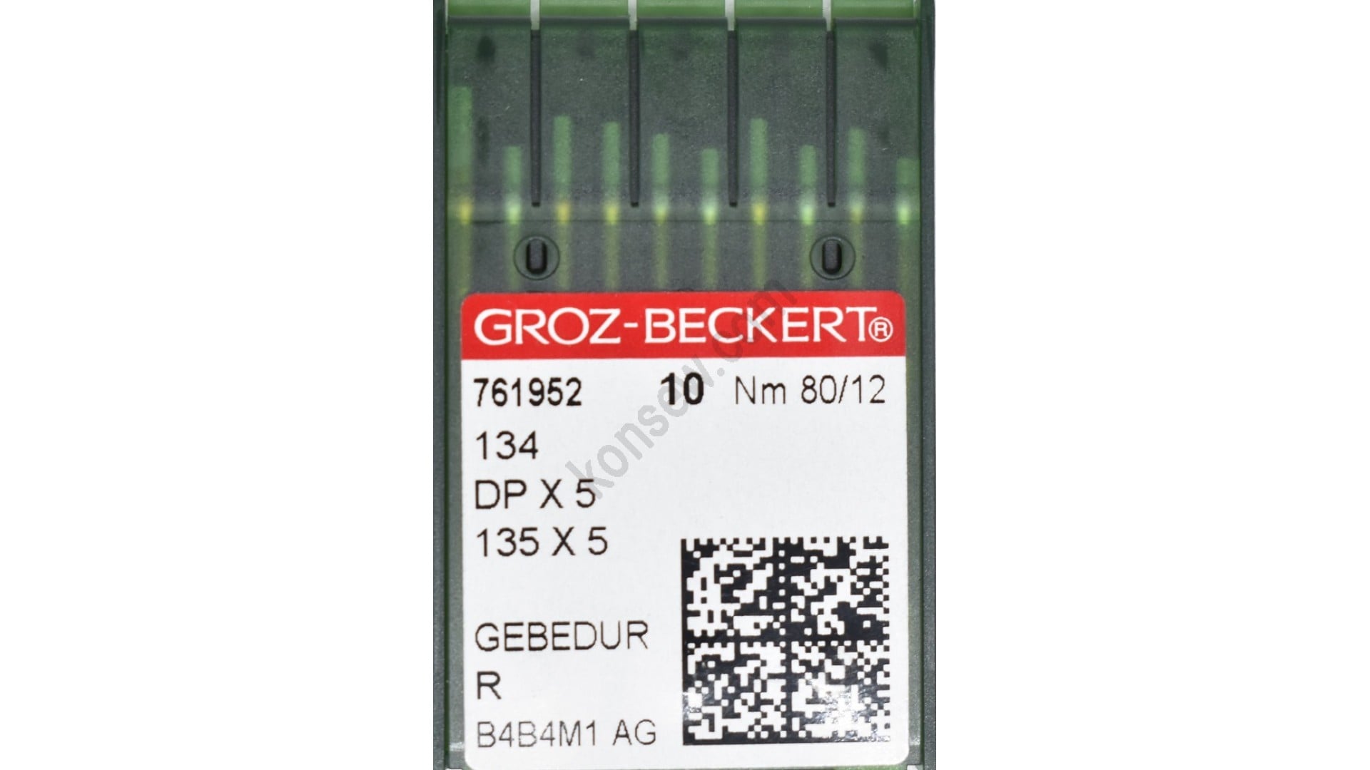 GROZ-BECKERT - Agujas De Titanio 100 GROZ-BECKERT GEBEDUR 134
