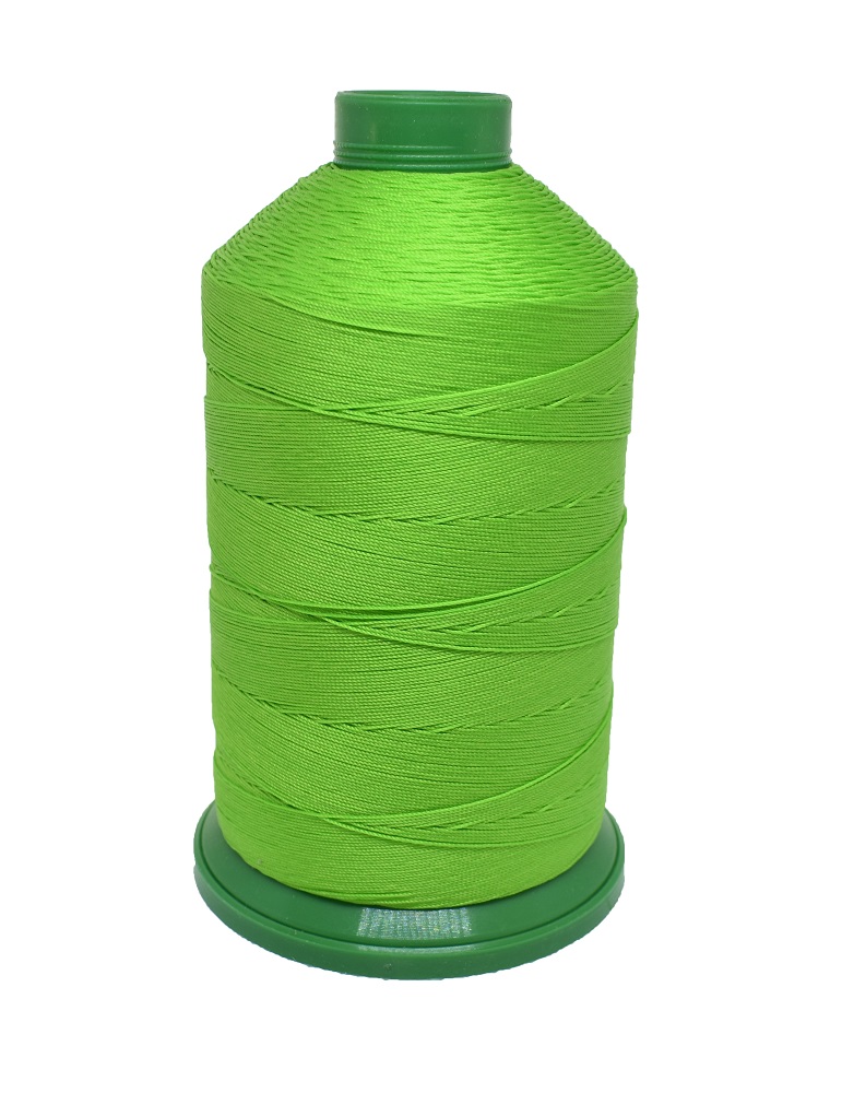 Buy Top Stitch Heavy Duty Bonded Nylon Sewing Thread Apple Green 514 in ...