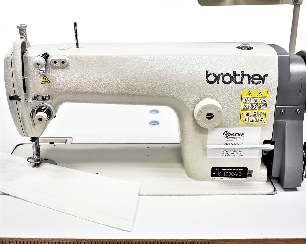 Buy Brother S7220C-403 Direct drive needle feed industrial sewing machine  in UK ▷ Price, manual PDF, reviews at Konsew Ltd, UK